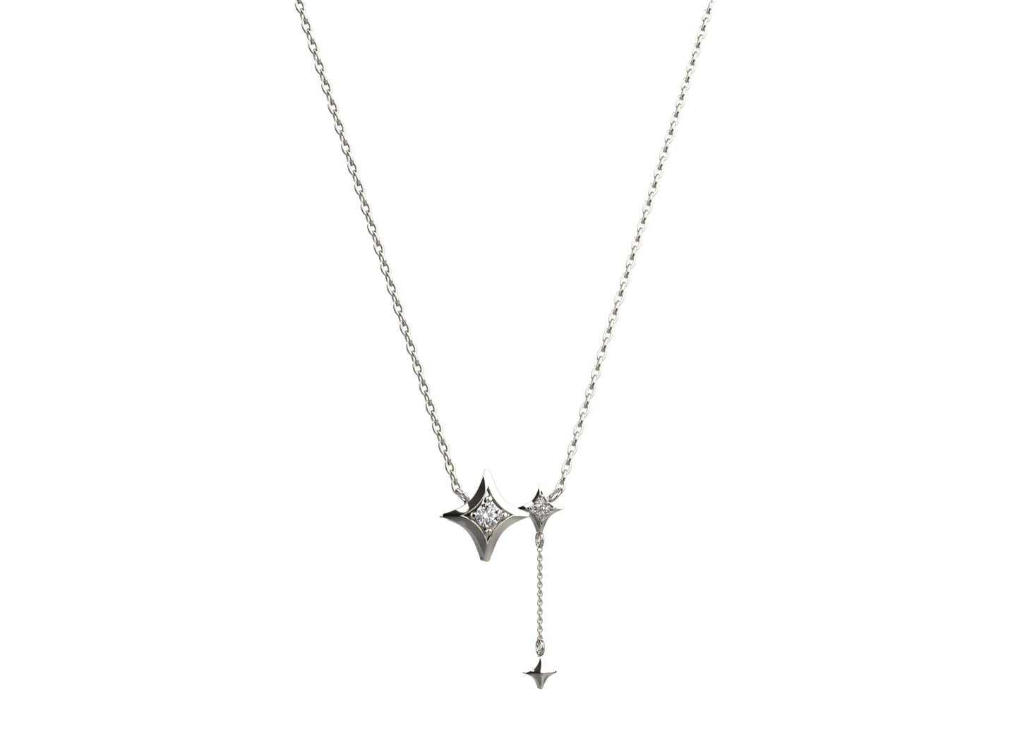 925 sterling silver minimal pendant necklace for women, ideal for daily wear with a clean, understated design