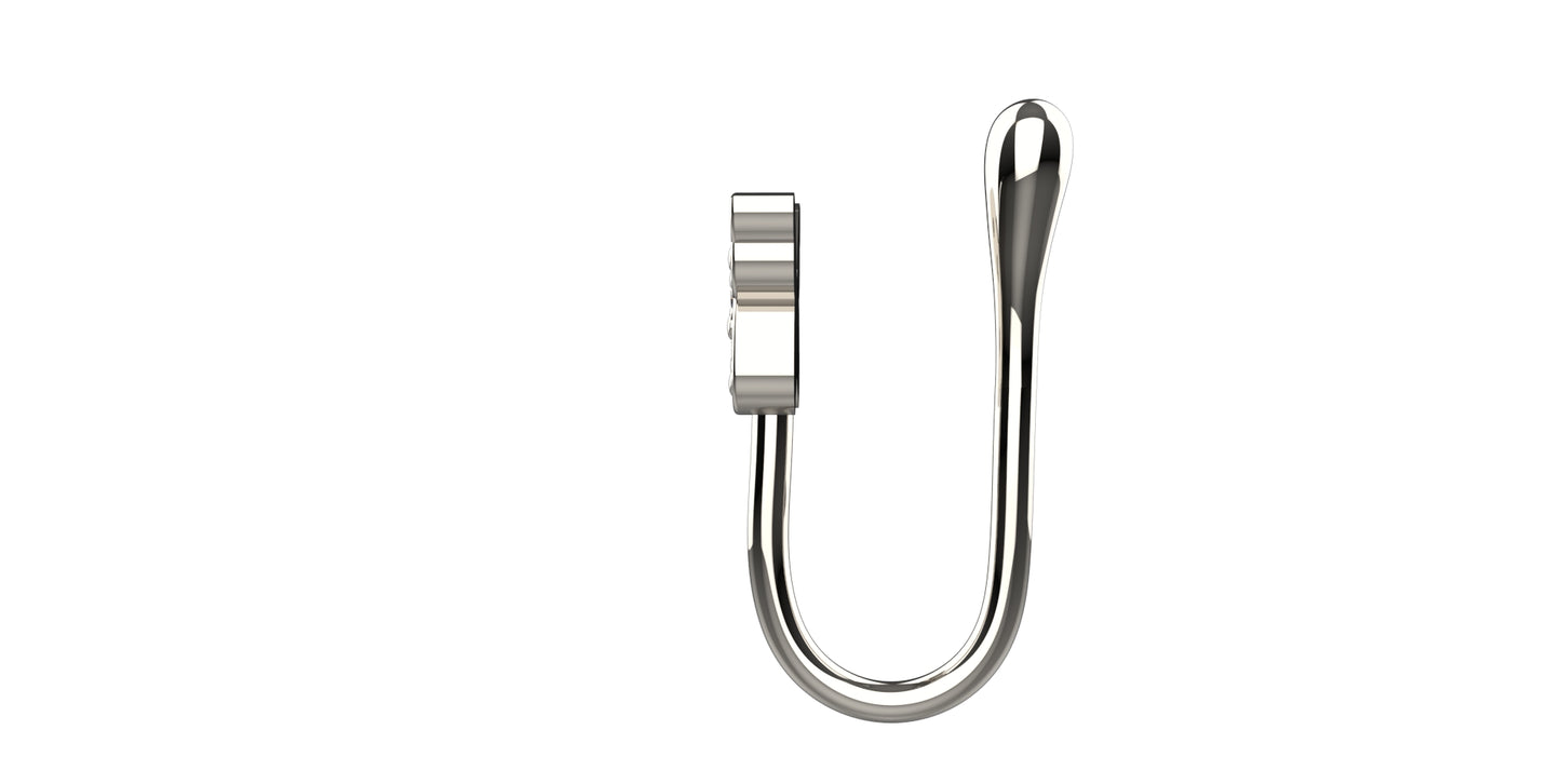 Dainty butterfly shape nose cuff made from 925 silver for women – no piercing nose pin with a modern twist