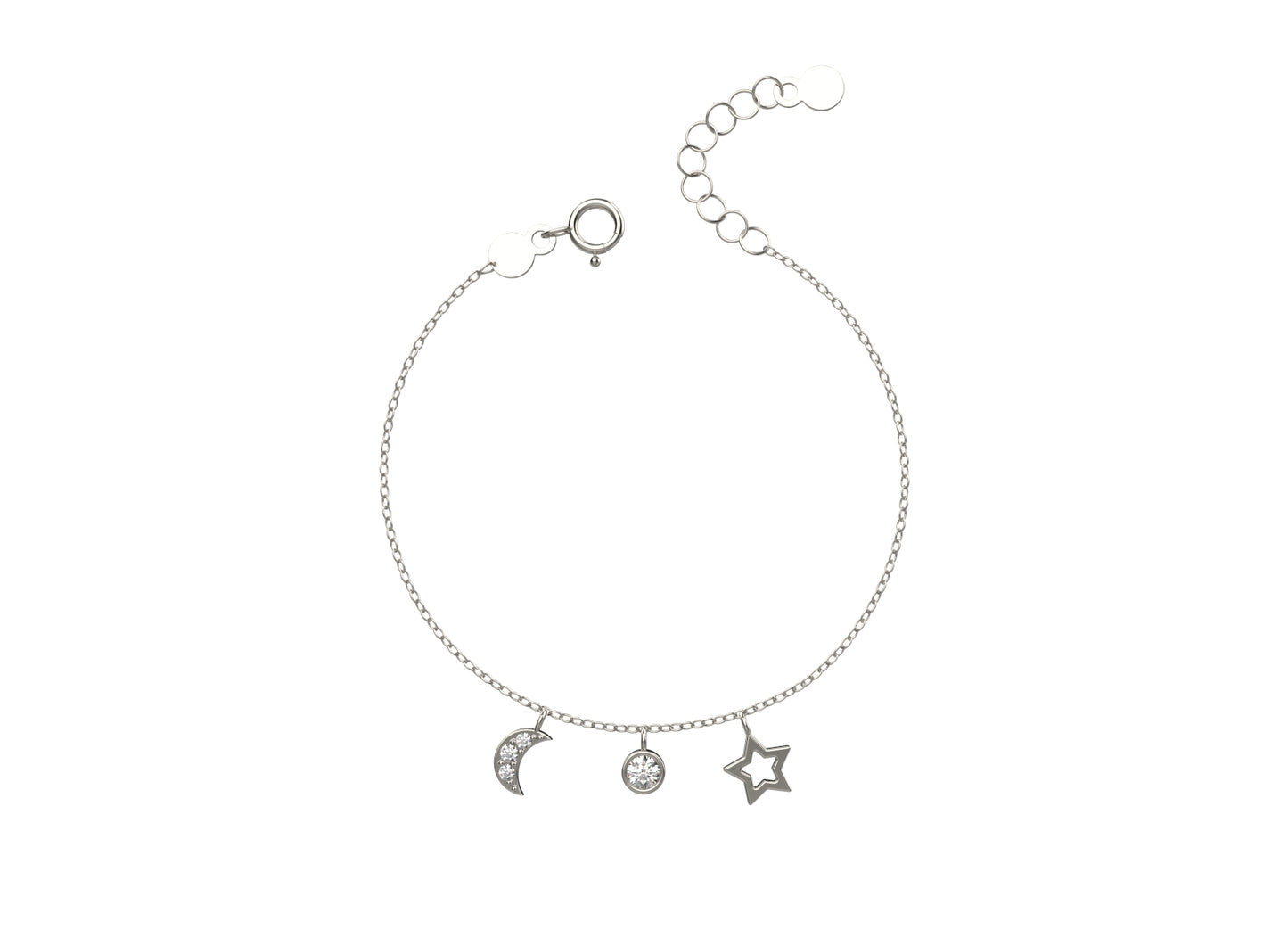 Minimal bracelet for women in 925 silver, perfect for daily and casual wear