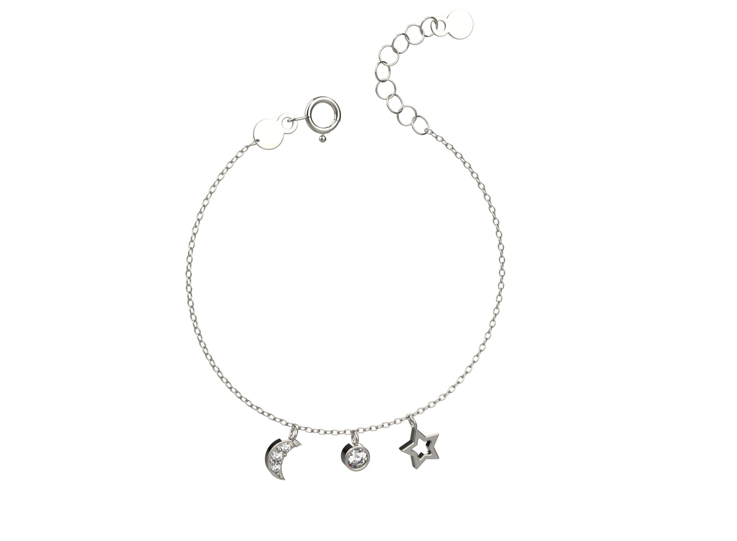 Silver minimal bracelet in 925 silver, designed for women who love elegant everyday jewellery