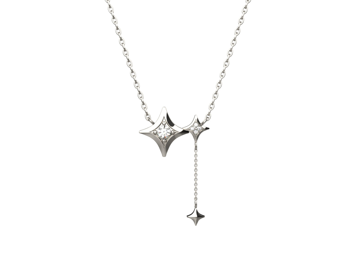 Simple and sleek 925 sterling silver pendant for women, ideal for casual and everyday minimal jewellery style