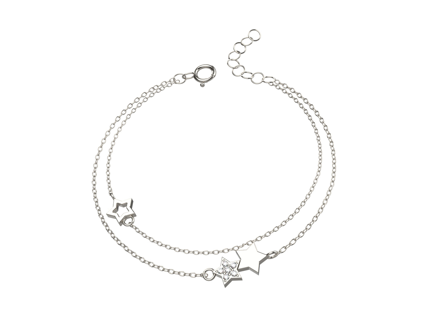 Stylish 925 silver jewellery bracelet for women who love minimal and classy accessories