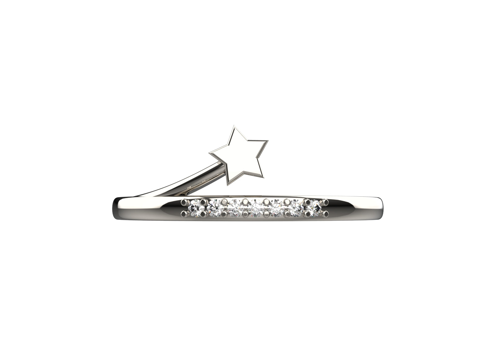 Minimal ring for women made in 925 silver – simple everyday wear jewellery