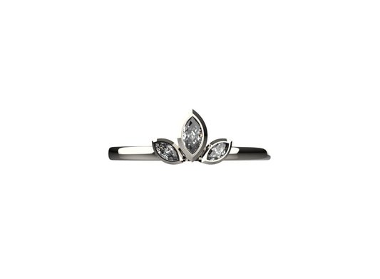 925 silver sleek ring with zirconia stone for women – perfect for minimal jewellery lovers