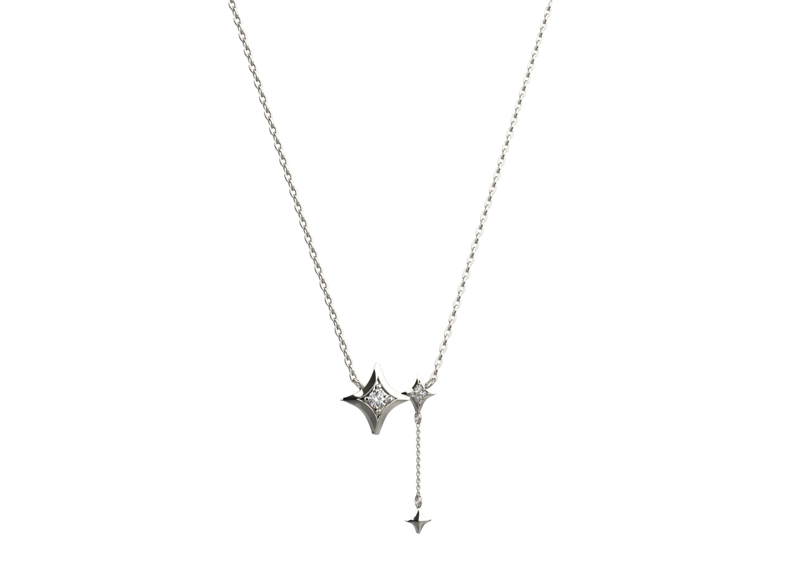 925 sterling silver minimal pendant necklace for women, ideal for daily wear with a clean, understated design