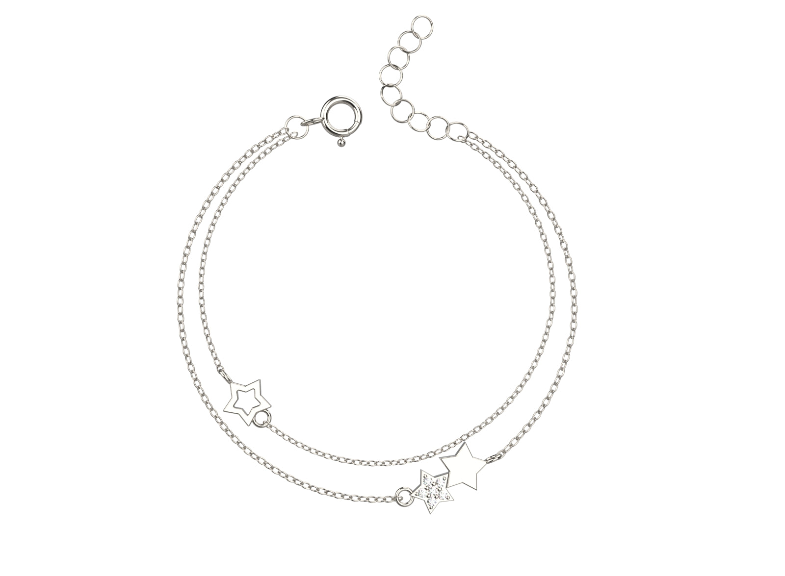 Minimal 925 silver bracelet for women perfect for everyday wear and simple style lovers