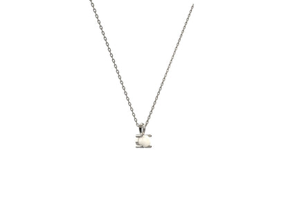  Minimalist women’s pendant with pearl, crafted in high-quality 925 sterling silver for everyday elegance