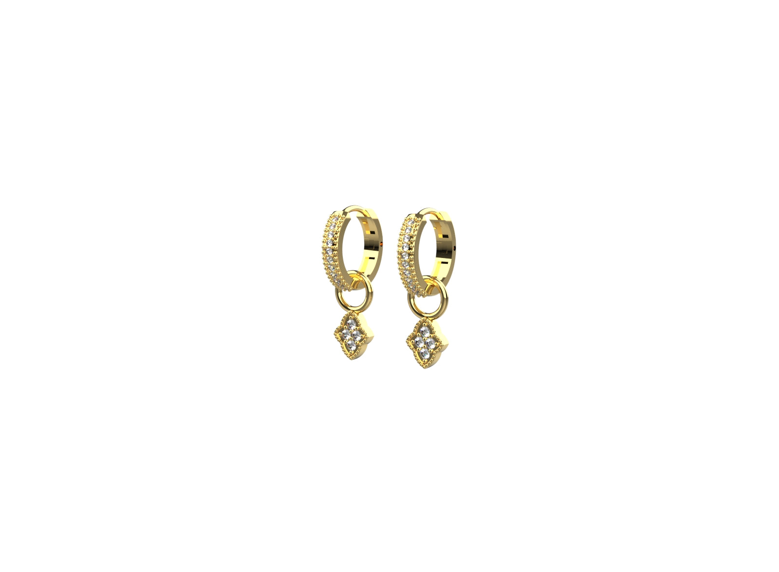  925 silver jewellery – gold hoop earrings for women with an elegant touch