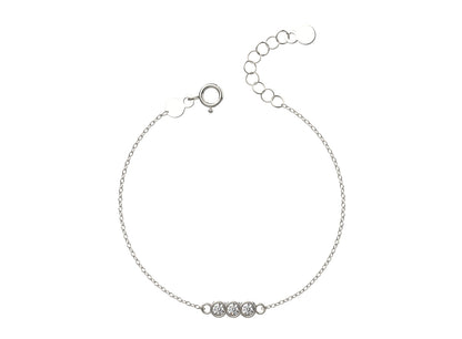 Minimal bracelet for women in 925 silver, perfect for daily wear and subtle style
