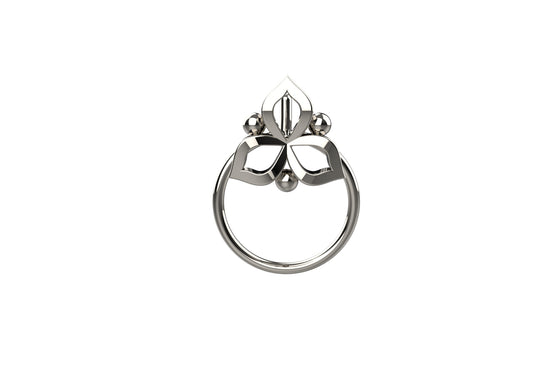 Minimal nose pin for women in pure 925 silver – perfect for a clean and modern everyday look