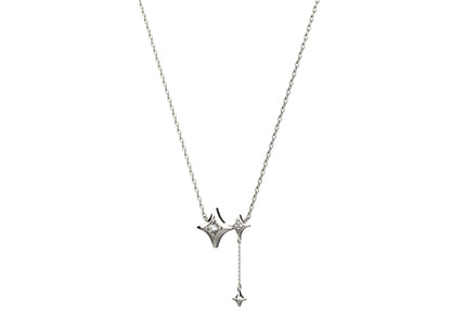 Sleek and minimal pendant necklace in 925 sterling silver, designed for women who appreciate everyday elegance