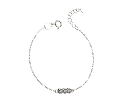 Women's minimal bracelet in 925 silver, a simple yet graceful choice for everyday jewellery