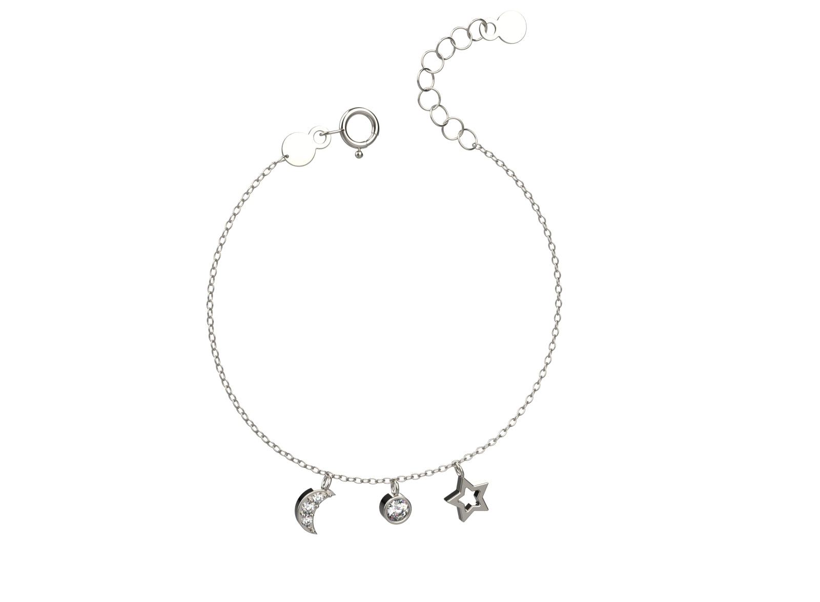 Silver minimal bracelet in 925 silver, designed for women who love elegant everyday jewellery