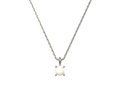 Timeless Pearl 925 Sterling Silver Pendant | Minimal Jewellery | Ratna